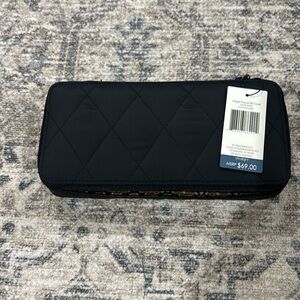 Vera Bradley Moonless Night Quilted Large Travel Pill Case